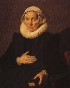 Frans Hals portratt av sara andriesch hessix oil on canvas